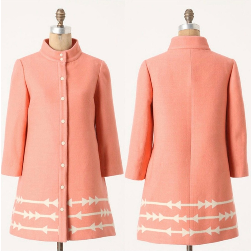 Anthropologie Eastward Coat Lauren Moffatt